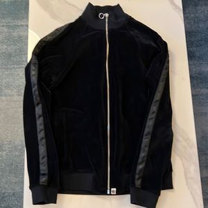 Never used Pretty Green velour track jacket.  Casual yet luxurious!!